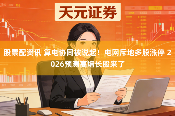 股票配资讯 算电协同被说起！电网斥地多股涨停 2026预测高增长股来了